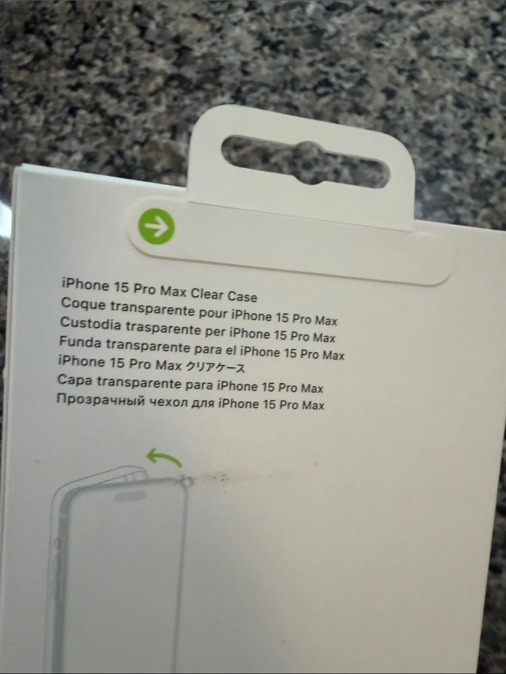 Apple Clear MagSafe iPhone 15 Pro Max Case - Transparent NEW, SEALED IN BOX